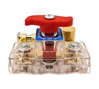 Interruptor de corte de batería - Aislador de desconexión principal de 12 V 240 A, perilla de control de administración de energía, interruptor de apagado de batería del vehículo | Dispositivo de apag