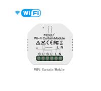 (Interruptor de cortina WiFi) Módulo de interruptor WiFi Moes Smart Zigbee Interruptor de cortina con atenuador
