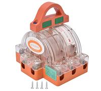 Interruptor de Cuchilla, 3 AC 380V 32A Interruptor de Cuchilla de Desconexión de Doble Tiro Bidireccional con Indicador LED Carcasa Transparente de Cobre, Interruptores