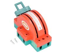 Interruptor de cuchillo de 2 polos, interruptor de cuchillo de doble tiro 100A AC 380V Desconecte la seguridad del freno de desconexión encendida para electrodomésticos RPSHK1