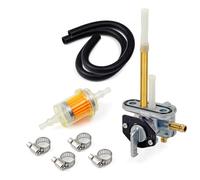 Interruptor de de Combustible del Tanque Compatible con 500 500R EX500 1987-2009 - 500 EN500 1990-1996 454 Ltd EN450 1985-1990 Setta el número de Piezas OEM 51023-1389