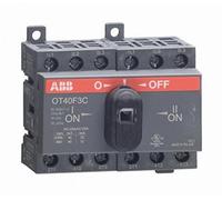 Interruptor de desconexión ABB-Entrelec 1SCA104913R1001 OT40F3C - Montaje bá...