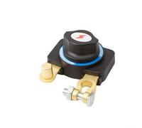 Interruptor de desconexión de batería de automóvil, interruptor de apagado de cobre puro de 12 V/24 V, apagado rápido, protección antidrenaje, resistente a la erosión para coches, camiones, barcos