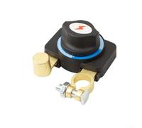 Interruptor de desconexión de batería de coche, interruptor de apagado de cobre puro de 12 V/24 V, apagado rápido, protección antidrenaje, resistente a la erosión para coches, camiones, barcos