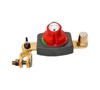 Interruptor de desconexión de batería de latón for coche, 12V/24V, marino, 200A/300A. Interruptor de masa de batería de 2 y 3 posiciones for coche y barco.(ABT007B)