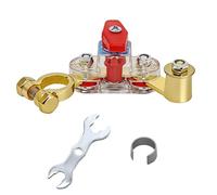 Interruptor de desconexión de batería para coche, fabricado en cobre puro para una transmisión estable, ajustable de 12V a 24V, alta conductividad, interruptor inteligente para coches, barcos, carava