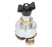 Interruptor de desconexión de batería principal de coche, aislador de corte de energía, perilla desmontable para camiones de 12-24V, RV, remolques y barcos