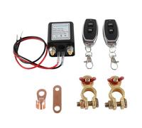 Interruptor de Desconexión de Batería Remota, CC 12 V 120 A/200 A, Interruptor Antirrobo para Coche con Control Remoto Dual, Evita Que la Batería Se Agote, Interruptor de Corte de Batería(120A)