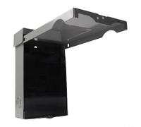 Interruptor de desconexión de CA de 30 A con cerradura para exteriores, 120 240 V, monofásico, 2 polos, 3 cables, interruptor extraíble con carcasa impermeable de acero galvanizado