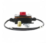 Interruptor de desconexión de celda eléctrica resistente de 100 A, aislador giratorio de 12 V, 24 V, impermeable, carcasa de metal sellada, para coche, camión, motor, perilla de seguridad (100 A con