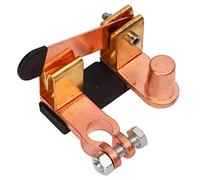 Interruptor de desconexión negativa de batería con cuchilla vertical, aislador principal de corte para automóvil, autocaravana, ATV y barco, latón de alta resistencia 250 A 12 V-24