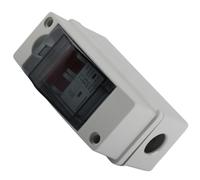 Interruptor de Desconexión Solar Fotovoltaica, Interruptor de Aislamiento de CC Fotovoltaico de Protección contra Sobretensión de 500 V para Vehículos Recreativos (20A)