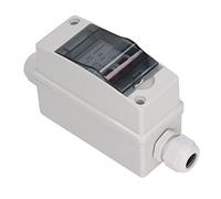 Interruptor de Desconexión Solar Fotovoltaico, Aislador de Circuito Fotovoltaico Impermeable IP65, Caja de Disyuntores RV, DC500 V, Protector de Circuito CC en Miniatura