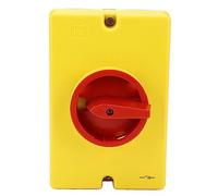 Interruptor de desconexión solar IP66 415V 25A Aislador de CC fotovoltaico para el soporte de pared de vehículos recreativos al aire libre