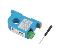 Interruptor de detección de corriente CC 0-50A/0-100A Sensor de pasillo de montaje en riel DIN con luz indicadora de acción de ajuste de retardo, para sistemas de control de automatización industrial