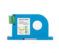Interruptor de detección de corriente CC 050A0100A Sensor DIN con retardo ajustable y luces indicadoras dobles (D366-300A DC)