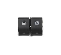 Interruptor de elevación de ventana compatible con Seat para Ibiza 2002-2009 Power Single Window Switch 6Q0959858A 6Q0959858 (negro)