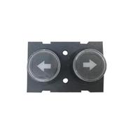 Interruptor de elevación eléctrico de 220 V con botones arriba/abajo, mango de control de cabrestante de elevación de grúa para accesorios de ascensor doméstico (220 botones arriba y abajo, pequeño)