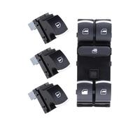 Interruptor de elevalunas eléctrico 5ND959857 5K4959857 5ND959855 Compatible con B6 B7 CC Mk5 MK6 III(Button and Switch)