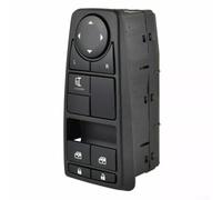 Interruptor de elevalunas eléctrico izquierdo delantero MAN TGS, apto para números OE 81258067109 81258067094 81258067082, interruptor de plástico duradero, fácil instalación en la cabina del vehículo