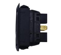 Interruptor de elevalunas eléctrico para automóvil - Componente electrónico PP de 50x30,8x29 mm, indicador verde incorporado, marca de doble flecha | Control de potencia universal de 6 pines DC12V 24V