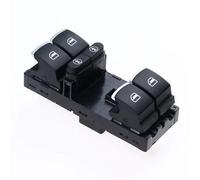 Interruptor de elevalunas Para Seat Para Alhambra 710.711 2011,05-luz Roja/blanca Interruptor Ventanilla Eléctrica Lado Conductor Delantero 7P6959857 Botonera Elevalunas(Red Light)