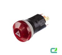 Interruptor de Emergencia 24V W1, 2W Halógeno HELLA para Kamag Liebherr Van