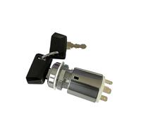Interruptor de encendido 4 posiciones Apagado/accesorio/encendido/arranque, orificio del panel de 22 mm de diámetro For0-351-05 Llave de bloqueo de asiento y tapa de combustible