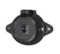 Interruptor de encendido / apagado de luz retro negro 10A