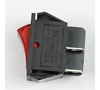 Interruptor de encendido/apagado, interruptor basculante, interruptor basculante, interruptor basculante 2 unidades KCD4 201 Interruptor de encendido/apagado 4/6 pines luz 16A / 250VAC 20A / 125VAC