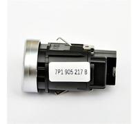 Interruptor de encendido Apto para VW Touareg 2011-2014 7P1905217B para 2015-2018 7P1905217A Interruptor de botón encendido del motor(7P1905217A)