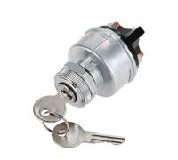 Interruptor de encendido Botón de bloqueo del interruptor encendido con 2 llaves, interruptores encendido/apagado, accesorios para coche, camiones, tractores y motocicletas