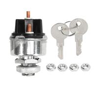 Interruptor de encendido Cheotime con 2 teclas, Botón Interruptor de arranque de encendido del interruptor de encendido universal 942918 Compatible con CJ2A CJ3A DJ3A CJ3B CJ5 CJ6