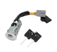 Interruptor de encendido Cilindro de cerradura encendido, interruptor arranque dirección con 2 llaves, compatible Neiman Peugeot 306 1993-2002