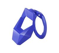 Interruptor de encendido coche Anillo de cubierta para botón arranque y parada motor coche, embellecedor para encendido, interruptor pulsador(Blue)