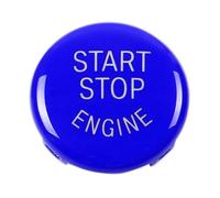Interruptor de encendido coche Engine Start Stop Switch Button Replace Cover Fit For BMW E Chassis X1 X3 X5 X6 Series E90 E91 E92 E93 E60 E84 E83(Blue)