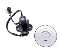 Interruptor De Encendido Compatible Con CN250 Para Helix 1986-2007 OEM: 35010-KS4-711 1 Juego Cerradura Motocicleta Con Interruptor De Encendido Kits De Cerradura De Tapa De Tanque De Combustible