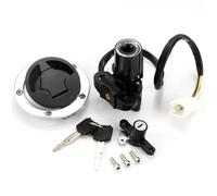 Interruptor De Encendido Compatible Con Para Z1000SX 2011-2016 Para ZX-6R 636 Interruptor De Encendido De Motocicleta Cerradura De Cubierta De Tanque De Combustible 1 Juego