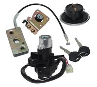 Interruptor De Encendido Compatible Con Suzuki Para GZ250 1999-2011 Motocicleta Gasolina Interruptor De Encendido Kit Cerradura Llave
