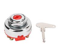 Interruptor de encendido con 8 polos, reemplazo del interruptor de encendido y arranque para cortacésped y tractor, compatible con llave de repuesto HELLA, sistemas de 6 V,