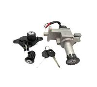 Interruptor de encendido con bloqueo completo for motocicleta y bicicleta, con kit de llaves, compatible con AN 125, AN125, HJ125T-7.