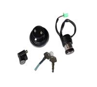 Interruptor de Encendido con Llave Para Suzuki Para GN125 Para GN125F Para GN125H 1982-1998 1999 2000 2001 Interruptor De Encendido 2 Llaves Cerradura Del Asiento