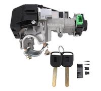 Interruptor de encendido de 2 llaves ID48, cilindro de cerradura Diseño OEM Cilindro de interruptor de llave de fácil instalación Cerradura de encendido de reemplazo directo para