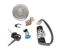 Interruptor De Encendido De Moto para Grom 125 2014 2015 para MSX125 para Motrac M2 M3 para Skyteam Interruptor Encendido Tapa Tanque Combustible Cubierta Asiento Cerradura Llave Set