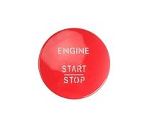 interruptor de encendido del coche Interruptor de encendido del motor con botón pulsador de arranque y parada sin llave 2215450714, compatible con Mercedes-Benz W164, W205, W221(Red (1PC))