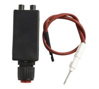 Interruptor de encendido electrónico para calentador de patio con pulsador de pulso y cable de repuesto para calefacción de quemador de gas y uso al aire libre (IG & NB500B1)