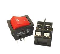 interruptor de encendido, Interruptor basculante, interruptor KCD4 for máquina de soldar 30/40A 250V AC ON-OFF Multicolor(Gold)