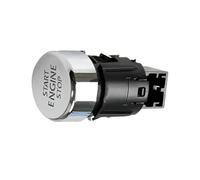 Interruptor de encendido Interruptor de botón encendido y parada del motor 7P1905217A compatible con VW Touareg 2011-2014 7P1905217B compatible 2015-2018 Interruptor de arranque con llave(7P1905217A)