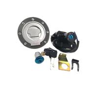 Interruptor de Encendido Juego De Cerradura Encendido para Tapa Depósito Combustible para Yamaha YZFR6S 2004, 2006-2009 FJR1300 2001-2010 FZ6 2004-2010