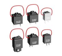 Interruptor de encendido Kit de interruptor derivación relé 9038A 12 V con bucle corriente, 6 piezas, bomba combustible principal